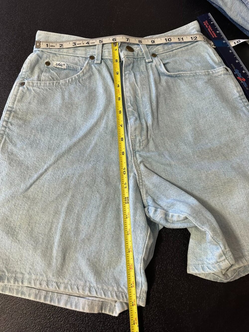 1990’s Chic Brand Denim Shorts EVC - Picture 5 of 7